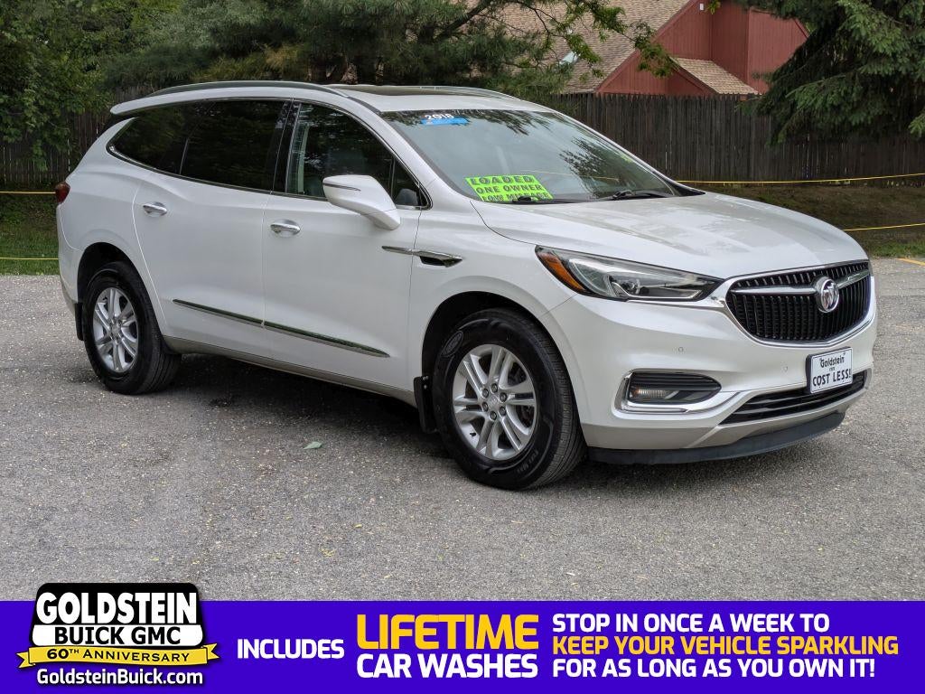 2018 Buick Enclave Premium in Includes Satin Nickel Lower Exterior Accent Color. — front three-quarter view