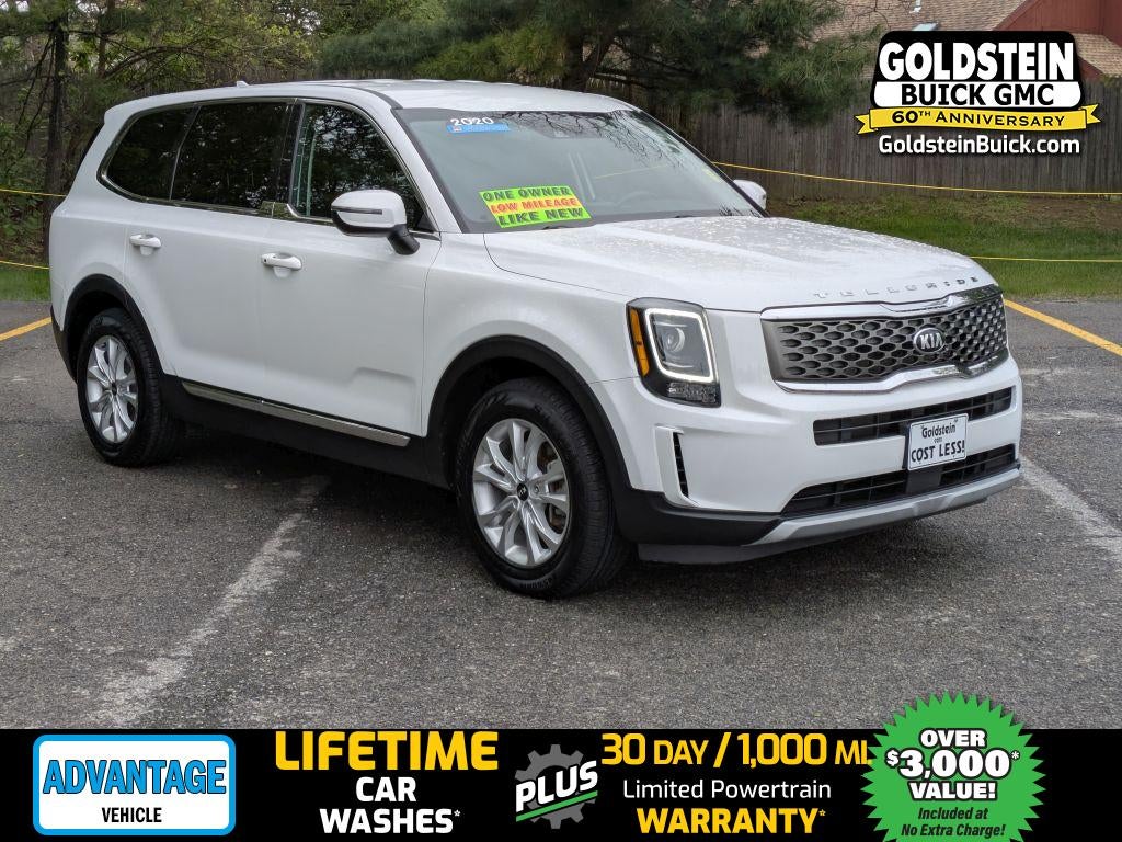 2020 Kia Telluride LX in Other — front three-quarter view