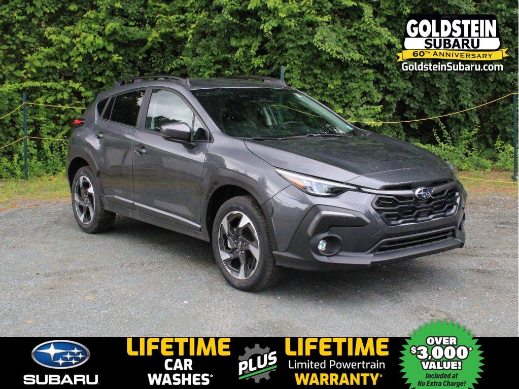 2026 Subaru CROSSTREK Limited in Magnetite Gray Pearl — front three-quarter view